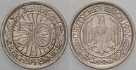 Kleinmünzen - Weimarer Republik 50 Reichspfennig Weimarer Republik -