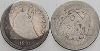 Vereinigte Staaten von Amerika Quarter SEATED LIBERTY -