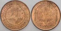 Kleinmünzen - Weimarer Republik 4 Reichspfennig Weimarer Republik -
