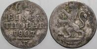 Hessen-Kassel 1/24 Taler Wilhelm I. 1785-1821. -