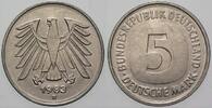 5 Mark Kursmünzen 5 Deutsche Mark Bundesrepublik Deutschland -