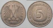 5 Mark Kursmünzen 5 Deutsche Mark Bundesrepublik Deutschland -