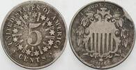 Vereinigte Staaten von Amerika 5 Cent SHIELD NICKEL -