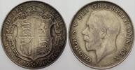 Großbritannien 1/2 Crown George V. 1910-1936. -