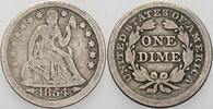 Vereinigte Staaten von Amerika Dime SEATED LIBERTY -