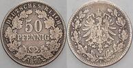 Kleinmünzen-Kaiserreich 50 Pfennig Kleiner Adler -