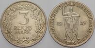 Gedenkmünzen - Weimarer Republik 3 Reichsmark Weimarer Republik -