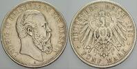 Hessen 5 Mark Ludwig IV. 1877-1892. -