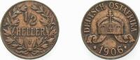 Deutsch Ostafrika 1/2 Heller WILHELM II., -