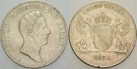 Baden Kronentaler Leopold 1830-1852. -