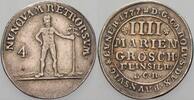 Braunschweig-Wolfenbüttel 4 Mariengroschen Karl I. 1735-1780. -