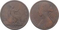 Gro&szlig;britannien 1 Penny 1872 Victoria 1837-1901. Sch&ouml;n - sehr sch&ouml;n 20,00 EUR  + 6,50 EUR frais d'envoi