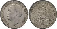 Baden 3 Mark 1914 G Friedrich II. 1907-1918. Vorz&uuml;glich + 48,00 EUR  + 9,50 EUR frais d'envoi