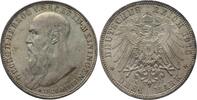 Sachsen-Meiningen 3 Mark 1915 D Georg II. 1866-1914. Patina, vorz&uuml;glich ... 275,00 EUR  + 10,00 EUR frais d'envoi