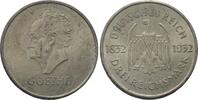 Gedenkm&uuml;nzen - Weimarer Republik 3 Reichsmark 1932 F Johann Wolfgang von... 80,00 EUR  + 9,50 EUR frais d'envoi