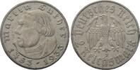 Gedenkm&uuml;nze - Drittes Reich 2 Reichsmark 1933 J Drittes Reich - Martin L... 35,00 EUR  + 9,50 EUR frais d'envoi