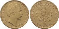 Bayern 20 Mark 1874 D Ludwig II. 1864-1886. Wz. Rdf., sehr sch&ouml;n 1095,00 EUR  + 15,00 EUR frais d'envoi