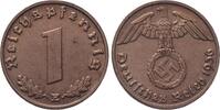 Kleinm&uuml;nzen - Drittes Reich 1 Reichspfennig 1936 E Drittes Reich Patina,... 125,00 EUR  + 9,50 EUR frais d'envoi