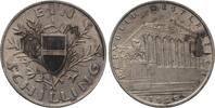 &Ouml;sterreich 1 Schilling 1924 Erste Republik 1918-1938 Patina, vorz&uuml;glich + 15,00 EUR  + 6,50 EUR frais d'envoi