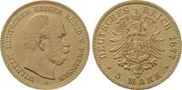 Preu&szlig;en 5 Mark 1877 A Wilhelm I. 1861-1888. Fast vorz&uuml;glich 465,00 EUR  + 10,00 EUR frais d'envoi