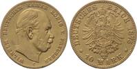 Preu&szlig;en 10 Mark 1875 C Wilhelm I. 1861-1888. Sehr sch&ouml;n 525,00 EUR  + 10,00 EUR frais d'envoi