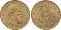 Preu&szlig;en 10 Mark 1888 A Friedrich III. 1888. Vorz&uuml;glich 600,00 EUR  + 10,00 EUR frais d'envoi