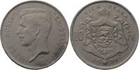 Belgien-K&ouml;nigreich 20 Francs 1931 Albert I. 1909-1934. Patina, kl. Rdf.,... 42,00 EUR  + 9,50 EUR frais d'envoi