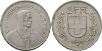 Schweiz-Eidgenossenschaft 5 Franken 1940 Patina, vorz&uuml;glich 35,00 EUR  + 9,50 EUR frais d'envoi