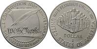 Vereinigte Staaten von Amerika 1 Dollar 1987 P Gedenkm&uuml;nzen. Stempelglanz 65,00 EUR  + 9,50 EUR frais d'envoi