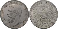 Baden 5 Mark 1899 G Friedrich I. 1856-1907. Sehr sch&ouml;n + 125,00 EUR  + 9,50 EUR frais d'envoi