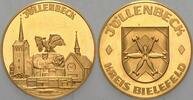 Bielefelder Medaillen Goldmedaille (986er) BAUWERKE UND ADLER//STADTWAPPEN -
