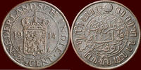 Cent NEDERLAND (NETHERLANDS, KINGDOM) - NEDERLANDS OOST-INDIË (DUTCH EAST INDIES) - WILHELMINA, 1890-1948 - 2 ½ 1914, Utrecht -