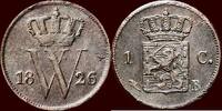 Koninkrijk der Nederlanden 1 Cent 1826 NEDERLAND (NETHERLANDS, KINGDOM) ... 85,00 EUR  + 9,50 EUR frais d'envoi