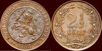 Koninkrijk der Nederlanden 2 &frac12; Cent 1883 NEDERLAND (NETHERLANDS, KINGDOM... 145,00 EUR  + 11,00 EUR frais d'envoi
