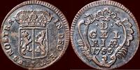 Gelderland Duit NOORDELIJKE NEDERLANDEN (NETHERLANDS) - REPUBLIEK, 1581-1795 - GELDERLAND - 1759, Harderwijk -