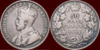 50 Cents CANADA - GEORGE V, 1910-1936 - 1913, Ottawa -