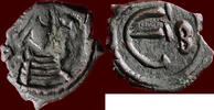 AE Pentanummium BYZANTINE EMPIRE - MAURICIUS TIBERIUS, 582-602 - Constantinopolis -