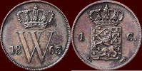 Koninkrijk der Nederlanden 1 Cent 1863 NEDERLAND (NETHERLANDS, KINGDOM) ... 13,00 EUR  + 9,50 EUR frais d'envoi