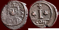AE Decanummium BYZANTINE EMPIRE - MAURICIUS TIBERIUS, 583-602 - Constantinopolis -