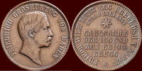1 Kreuzer GERMANY - BADEN, GROSHERTOGTUM - FRIEDRICH I, 1852-1907 - Medallic 1857, Karlsruhe -