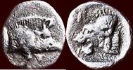 AR 1/32 Stater MYSIA, KYZIKOS - 480-450 BC -