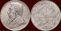  1 Shillings 1897 SOUTH-AFRICA - ZUID AFRIKAANSE REPUBLIEK (TRANSVAAL), ... 75,00 EUR  + 9,50 EUR frais d'envoi