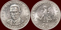  20 Zlotych 1974 POLAND - PEOPLES REPUBLIC, 1952-1989 - unc-/unc 3,00 EUR  + 9,50 EUR frais d'envoi