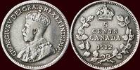 5 Cents CANADA - GEORGE V, 1910-1936 - 1912, Ottawa -