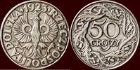  50 Groszy 1923 POLAND - FIRST REPUBLIC, 1919-1939 - vf/xf 3,00 EUR  + 9,50 EUR frais d'envoi