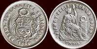 PERU - REPUBLIC - 1 Dinero B, Lima -