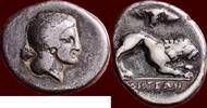 AR Didrachm LUCANIA, HYELE - circa 420-380 BC -