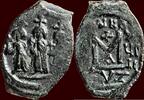 AE Follis BYZANTINE EMPIRE - HERACLIUS, 610-641 - Kyzikus -