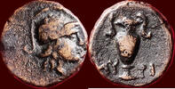 AE AEOLIS, MYRINA - AE 10, circa 300 - 250 BC -