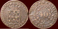 40 Reis 1830 PORTUGAL, KINGDOM - Miguel, 1828-1834 -  or Pataco 1830, L... 25,00 EUR  + 9,50 EUR frais d'envoi